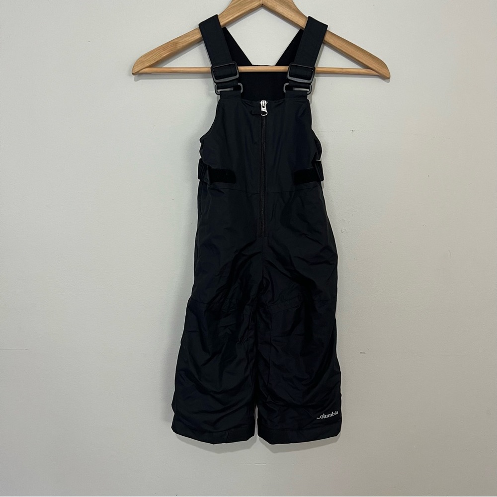 Columbia Toddler Snowsuit Snow Bib Size 2t Black Outgrown Adjustable